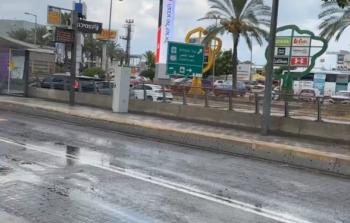 أمطار غزيرة تهطل على حيفا