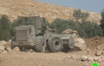 قوات الاحتلال تغلق مداخل قرى شرق يطا