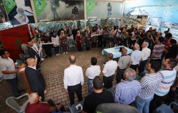 بيت الصحافة بالتعاون مع الجالية المغربية في فلسطين ينظمان فعالية تضامن مع المغرب