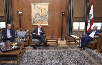 لقاء الأحمد مع رئيس مجلس النواب اللبناني