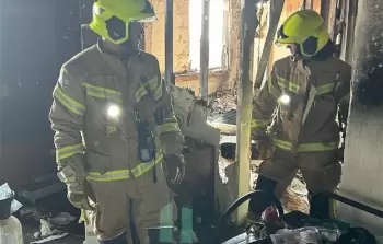 إصابة حرجة إثر اندلاع حريق داخل منزل سكني في النقب