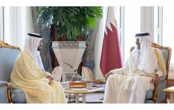 أول سفير إماراتي يقدم أوراق اعتماده لأمير قطر منذ المصالحة الخليجية