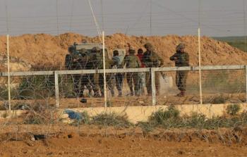 الجيش الإسرائيلي على حدود عزة
