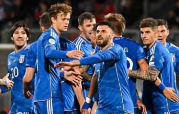 ايطاليا تفوز على اوكرانيا في مباراة اليوم