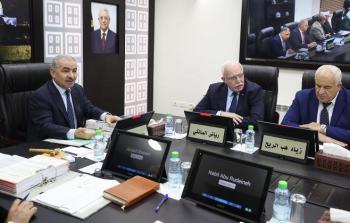 جلسة الحكومة الفلسطينية الأسبوعية