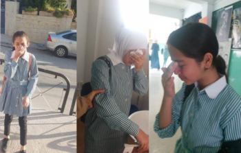 عشرات الطالبات الفلسطينيات يُصبنَا بالاختناق والسبب