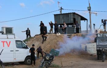 مواجهات مع الاحتلال على حدود قطاع غزة
