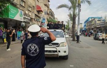شرطة المرور بغزة - تعبيرية