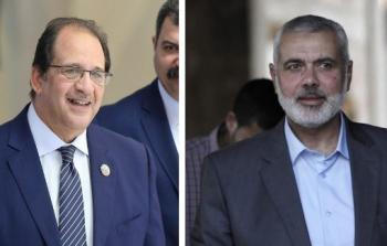 تفاصيل محادثة هنية ووزير المخابرات المصرية حول مفاوضات هدنة غزة