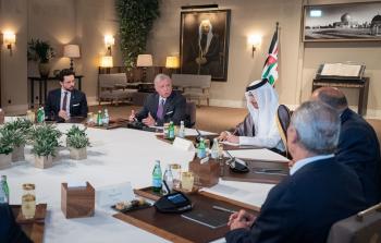ملك الأردن يحذر من استمرار الحرب على غزة