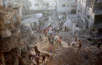 ماكرون يعلن عن مؤتمر إنساني دولي لتسريع المساعدات الى غزة