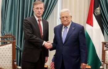 الرئيس عباس خلال لقائه بسوليفان: لم نخرج من غزة لنعود إليها