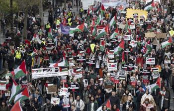 تظاهرات في لندن وبرلين تضامنا مع غزة