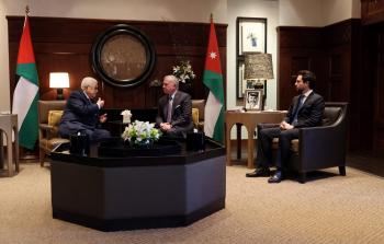 غزة تتصدر اجتماع الرئيس عباس وملك الأردن في عمان