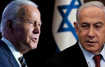 الرئيس الأميركي جو بايدن، ورئيس الوزراء الإسرائيلي بنيامين نتنياهو