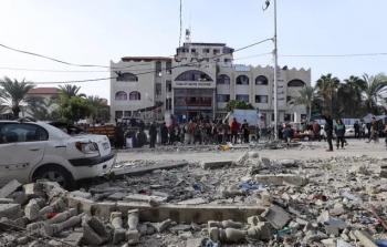 غزة - إخراج مستشفى الأمل في خانيونس عن الخدمة