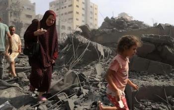من آثار العدوان الإسرائيلي على غزة