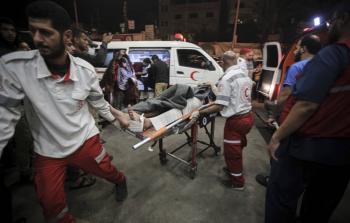 شهداء وجرحى أثناء انتظارهم المساعدات في غزة - أرشيف