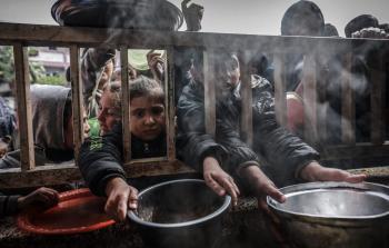 تكيات غذاء في غزة في ظل الحرب