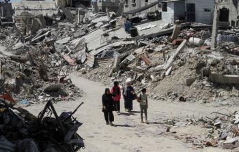 الدمار الواسع في قطاع غزة