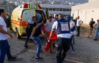 من موقع سقوط القذيفة في مجدل شمس