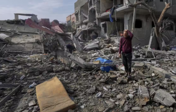 أثار الدمار الإسرائيلي للمباني في غزة