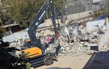 الهدم في حي البستان بالقدس