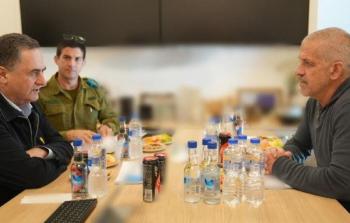 وزير الجيش الإسرائيلي يلتقي 