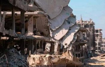 آثار الدمار في قطاع غزة