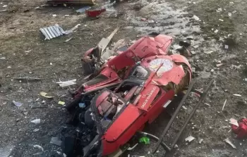 من مكان الحادث