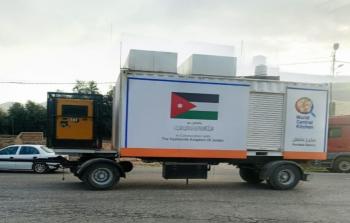 مخبز متنقل في طريقه إلى غزة