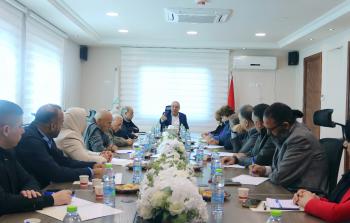 لقاء الشيخ مع رؤساء الاتحادات والأمناء العامين للمنظمات الشعبية