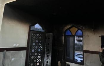 حماس: إحراق مسجد بقرية 