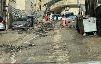 الاحتلال يدمر الشوارع بالقدس