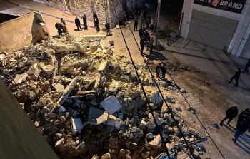  الاحتلال يهدم منزل الشهيد تامر فقها