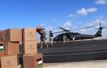 الأردن يطلق جسرا جويا إلى قطاع غزة