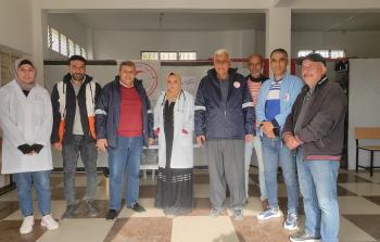  الهلال الأحمر الفلسطيني يعزز النصيرات بعيادة ونقطة إسعاف 