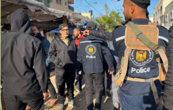 نشر الآلاف من عناصر الشرطة الفلسطينية في قطاع غزة