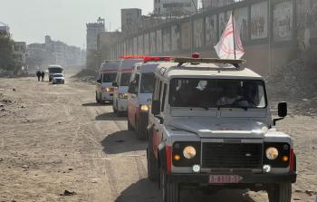 مركبات الهلال الأحمر الفلسطيني