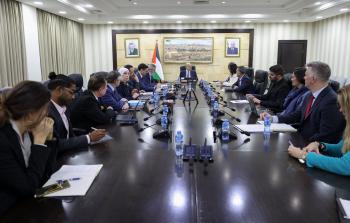 تفاصيل اجتماع مصطفى مع ممثلين أممين ومؤسسات دولية