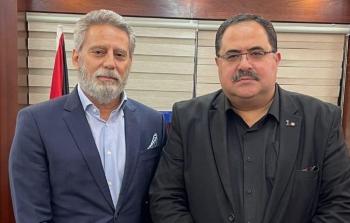 لقاء صيدم مع المنسق الأممي للشؤون الإنسانية في فلسطين