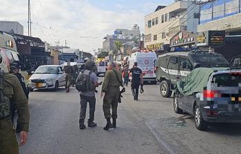 مكان عملية إطلاق النار في قلقيلية