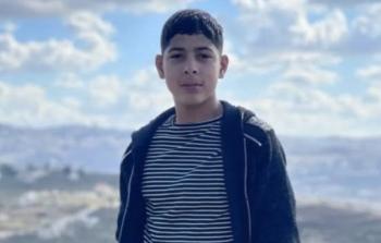 نابلس -  استشهاد الطفل أحمد شولي