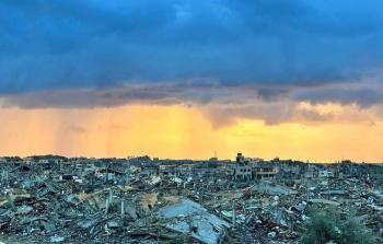 صورة لدمار مدينة رفح جراء الحرب المستمرة