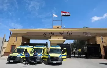 معبر رفح من الجانب المصري