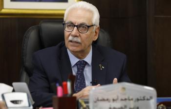 وزير الصحة ماجد أبو رمضان
