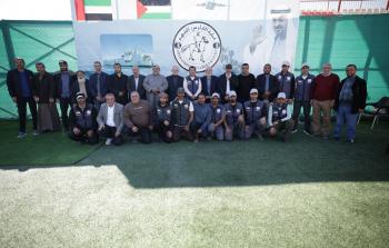 وفد من حماس يزور المستشفى الميداني الإماراتي في غزة