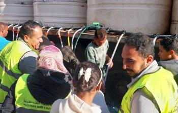 سلطة المياه - نعمل على توفير مياه صالحة للشرب جنوب غزة