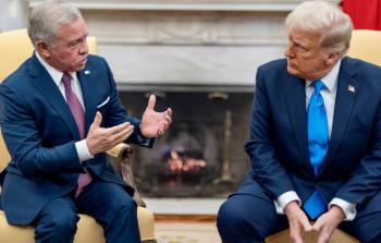 ترامب وملك الأردن عبدالله الثاني