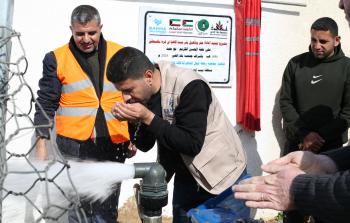 منظمة رحمه حول العالم تفتتح بئر مياه بمدينة بيت لاهيا شمال قطاع غزة 